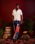Ìmísí aso oke trouser - Image 2