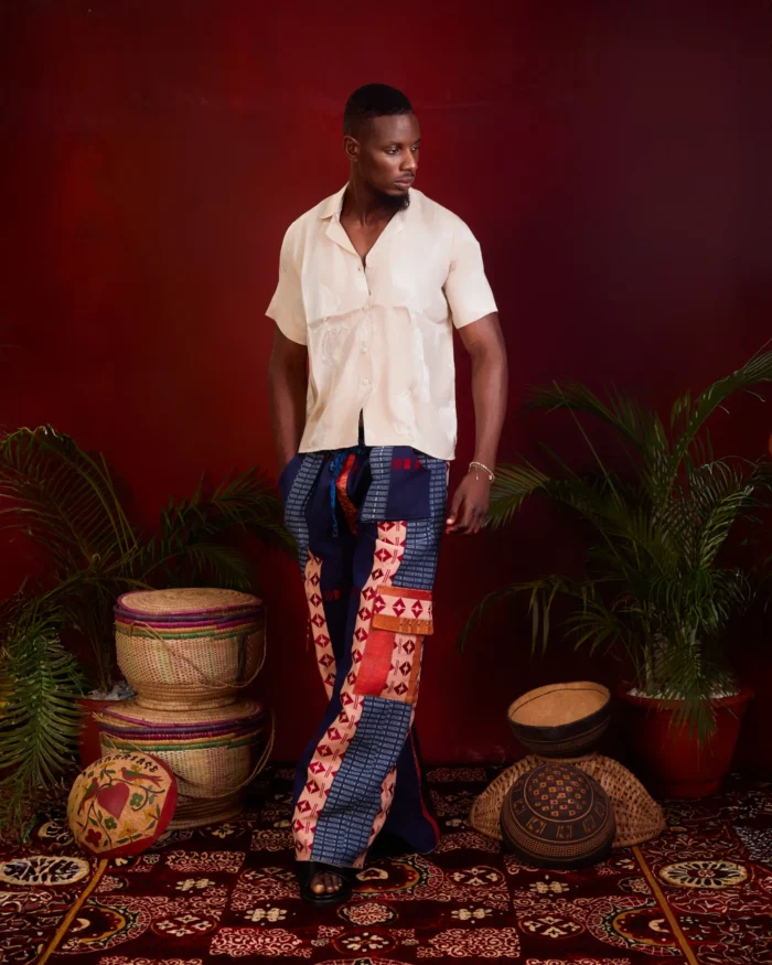 Ìmísí aso oke trouser - Image 2
