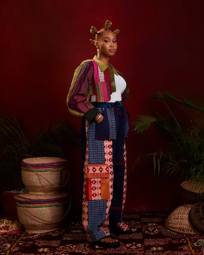 Ìmísí aso oke trouser - Image 4