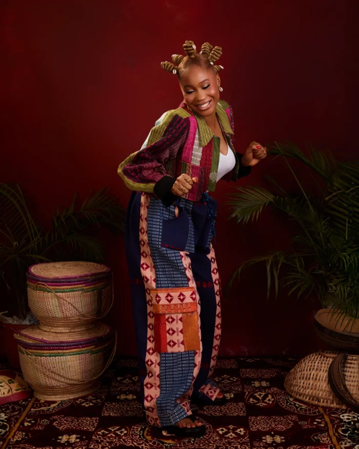 Ìmísí aso oke trouser - Image 3