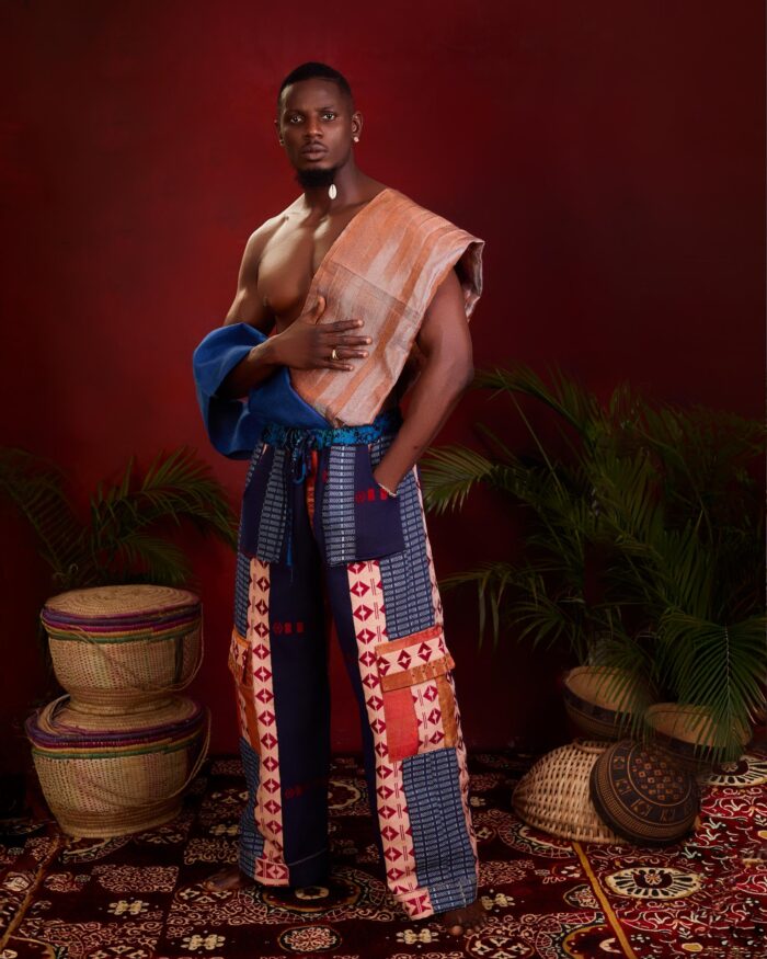 Ìmísí aso oke trouser - Image 6